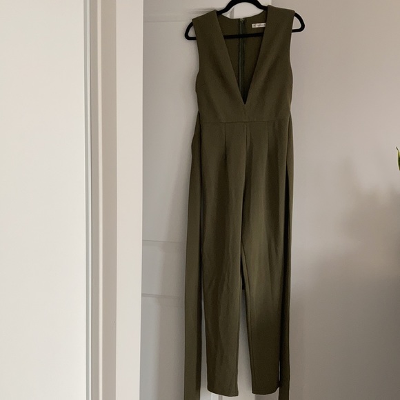 Cute Olive Jumpsuit! - Picture 1 of 5